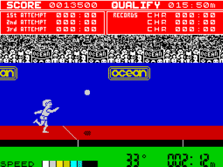 Daley Thompson’s Decathlon screenshot 3 for ZX Spectrum